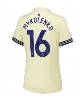 Billige Fotballdrakt Everton Vitaliy Mykolenko #16 Replika Bortedrakt Dame 2025-26 Kortermet Billige Fotballdrakt Everton Vitaliy Mykolenko #16 Replika Bortedrakt Dame 2025-26 Kortermet